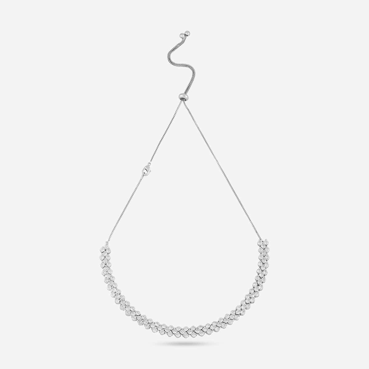 Trendy Zircon Necklace Trendy Necklace 204045