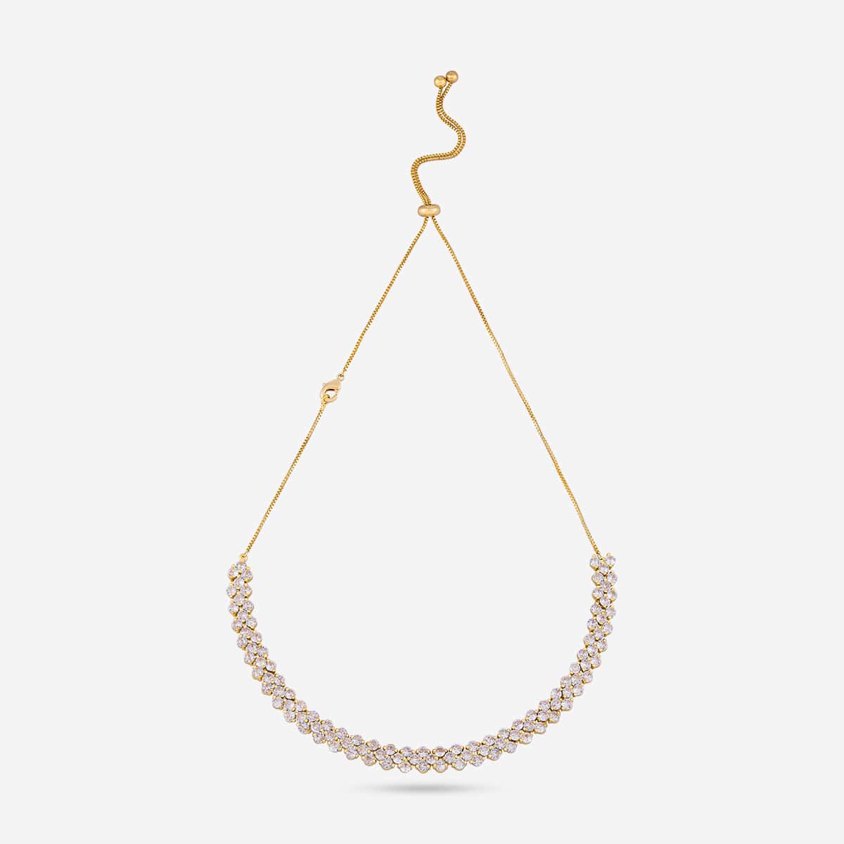 Trendy Zircon Necklace Trendy Necklace 204045