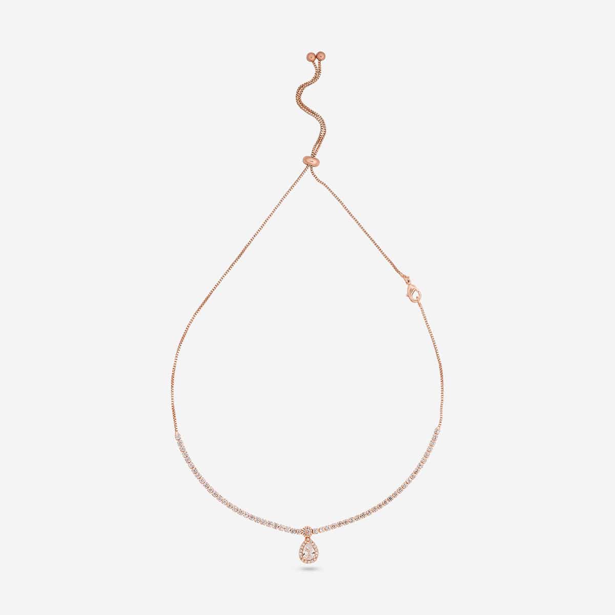 Trendy Zircon Necklace Trendy Necklace 204047