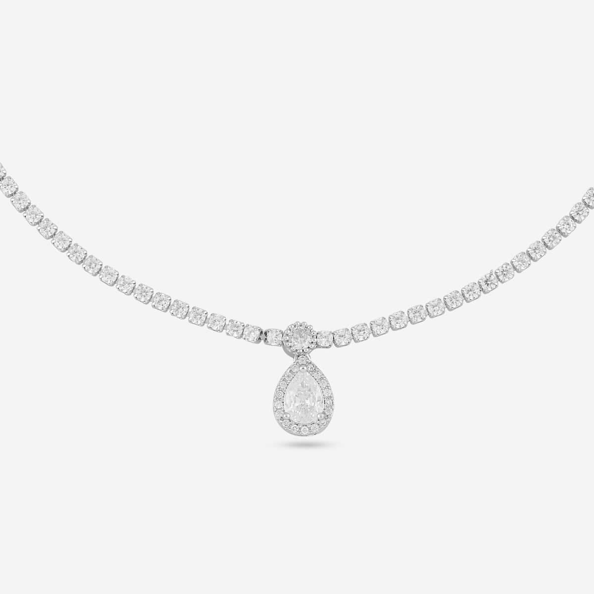 Trendy Zircon Necklace Trendy Necklace 204047