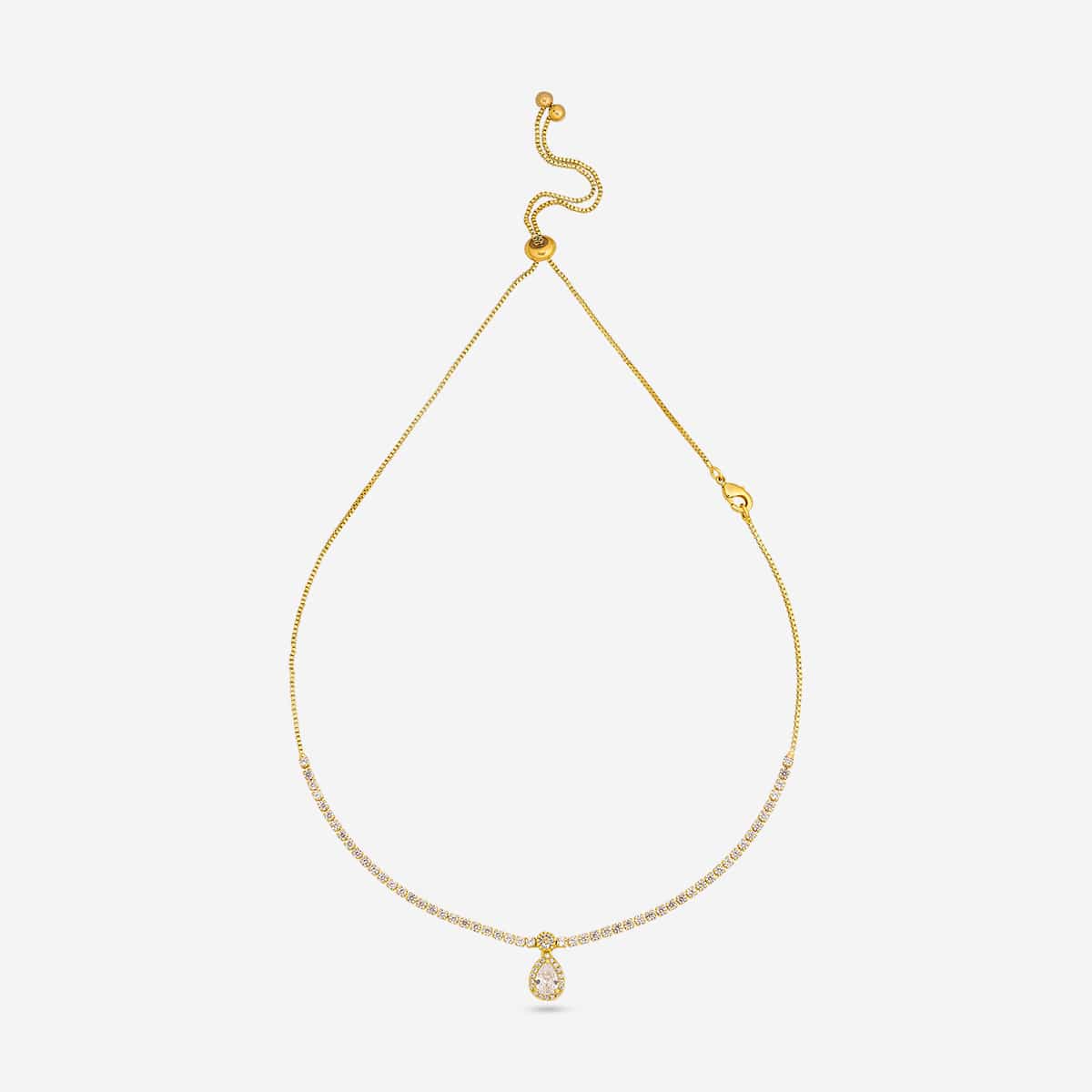 Trendy Zircon Necklace Trendy Necklace 204047