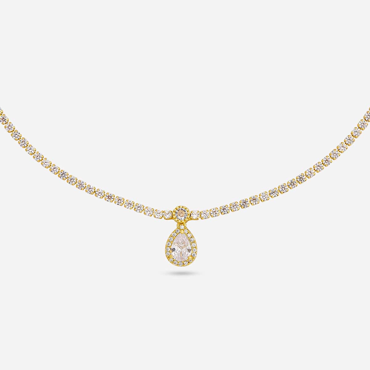 Trendy Zircon Necklace Trendy Necklace 204047