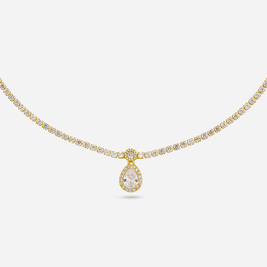 Trendy Zircon Necklace Trendy Necklace 204047
