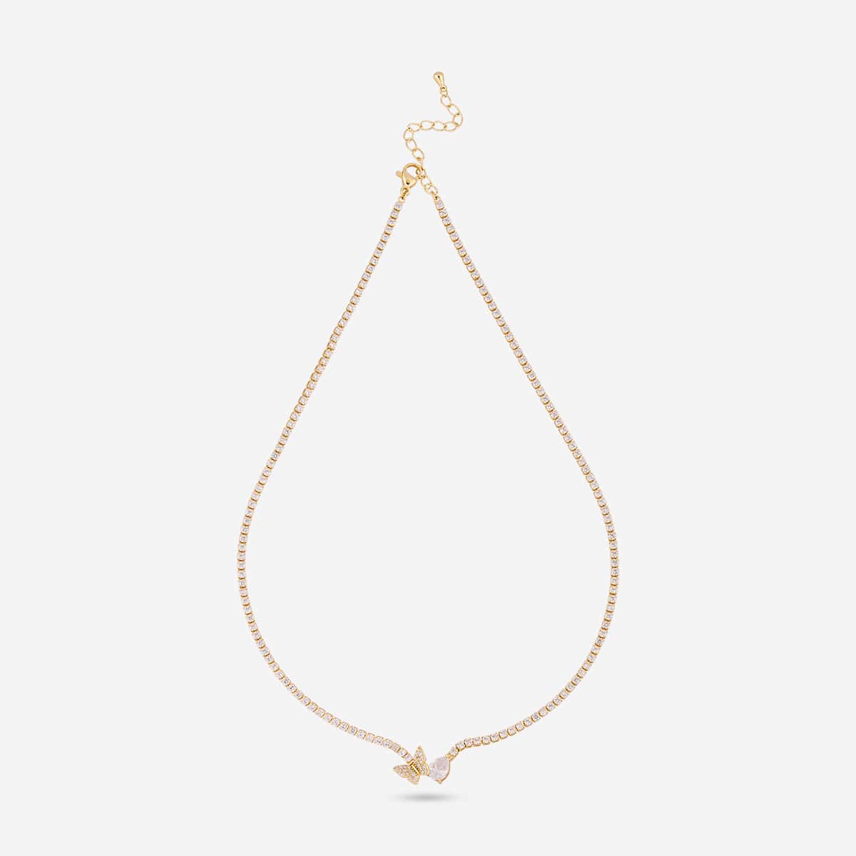 Trendy Zircon Necklace Trendy Necklace 204236