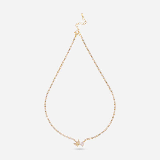 Trendy Zircon Necklace Trendy Necklace 204236