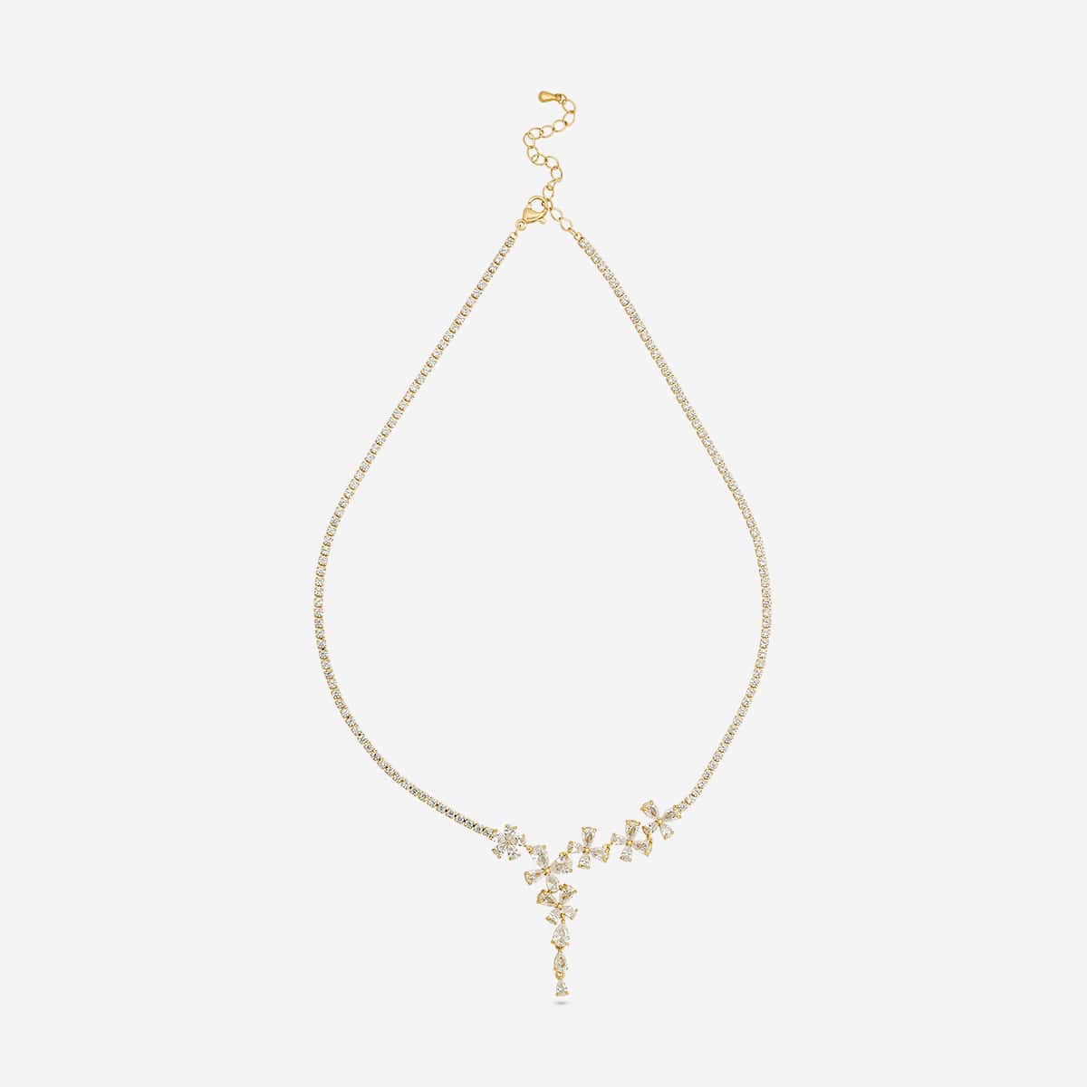 Trendy Zircon Necklace Trendy Necklace 204237