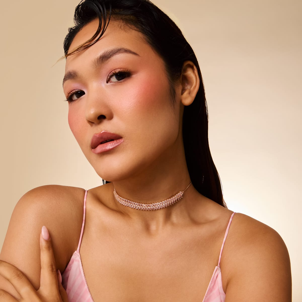 Trendy Zircon Necklace Trendy Necklace 204266