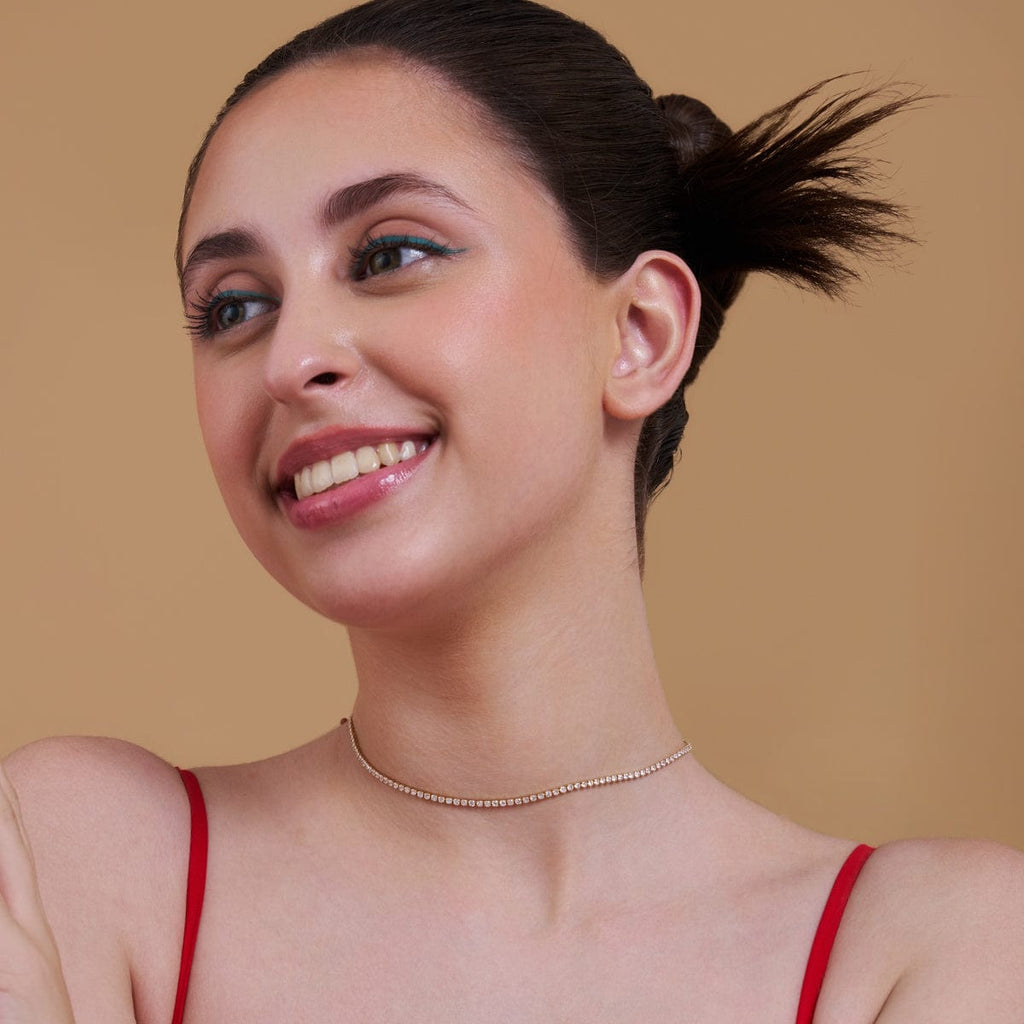 Trendy Zircon Necklace Trendy Necklace 128612