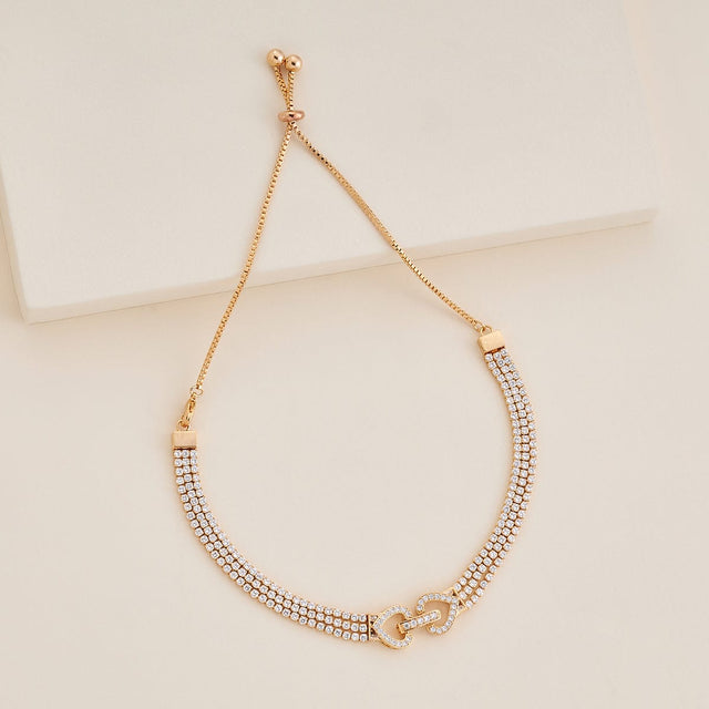 Trendy Zircon Necklace Trendy Necklace 151340