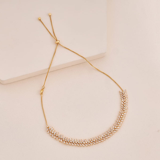 Trendy Zircon Necklace Trendy Necklace 162481