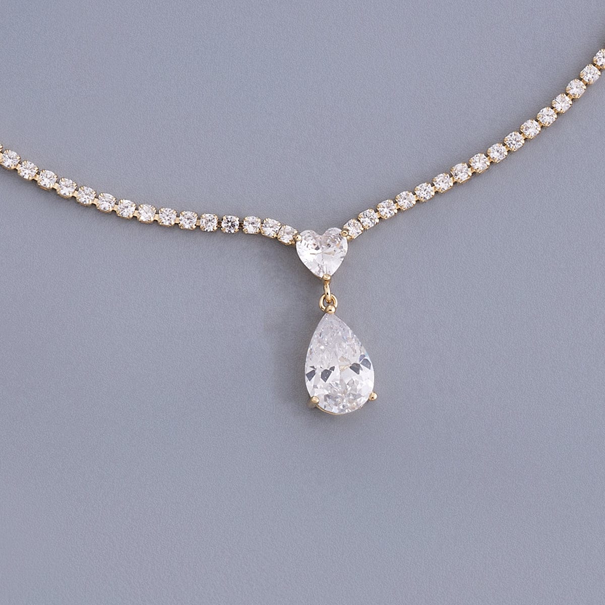Trendy Zircon Necklace Trendy Necklace 167080