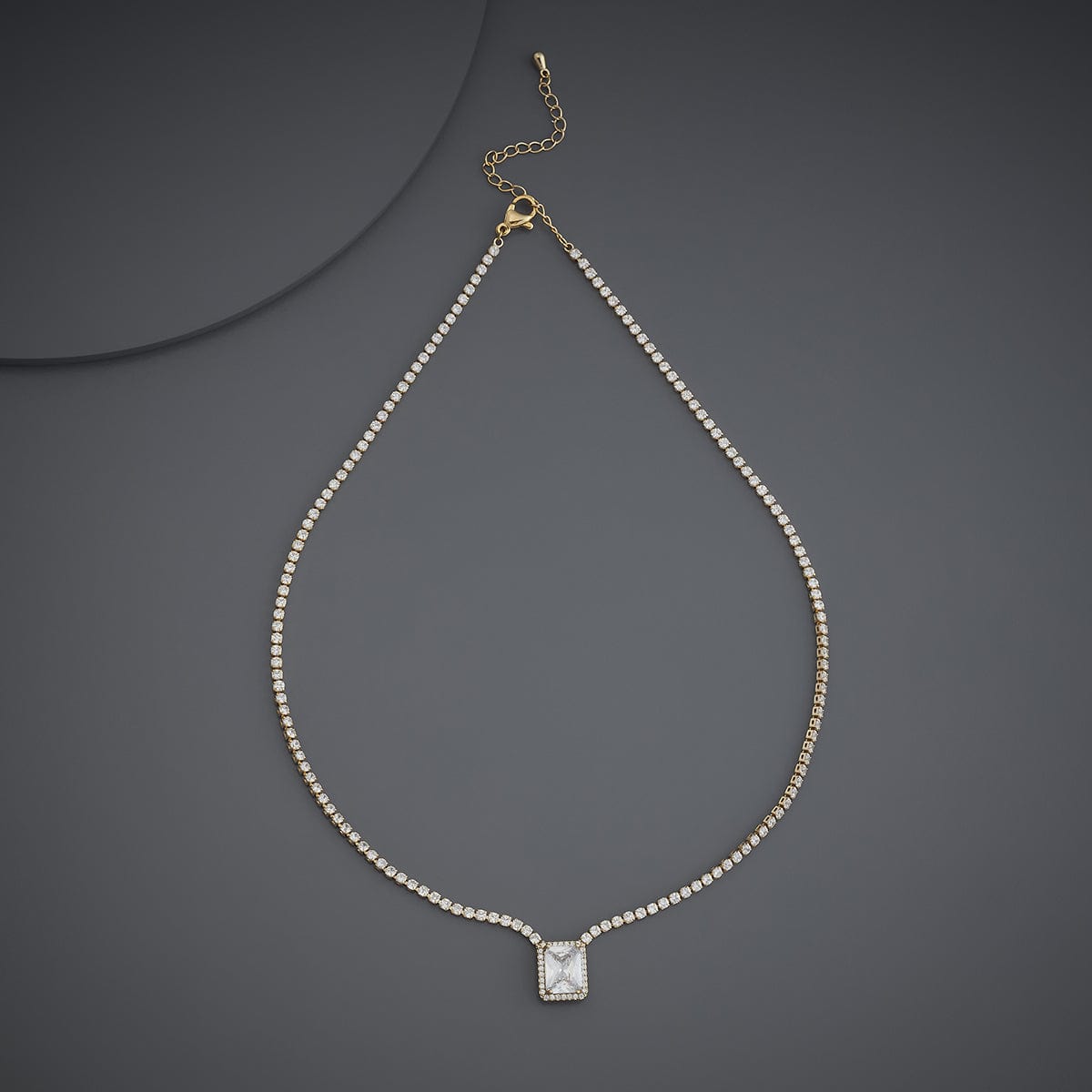 Trendy Zircon Necklace Trendy Necklace 185027