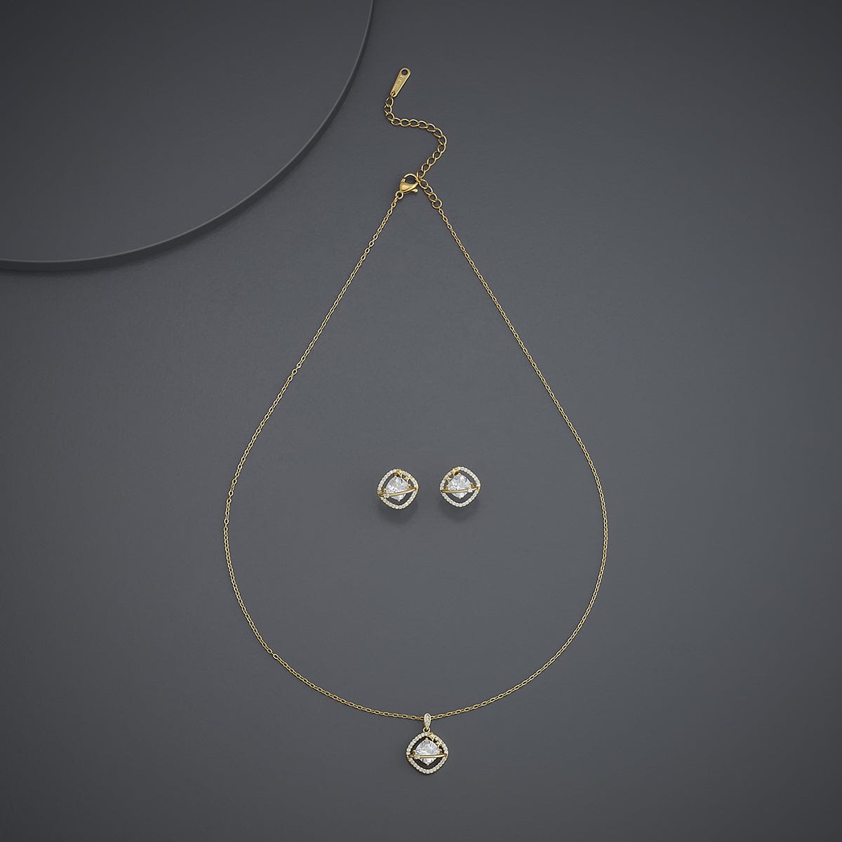 Trendy Zircon Necklace Trendy Necklace 186042