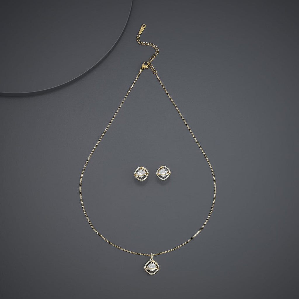 Trendy Zircon Necklace Trendy Necklace 186042