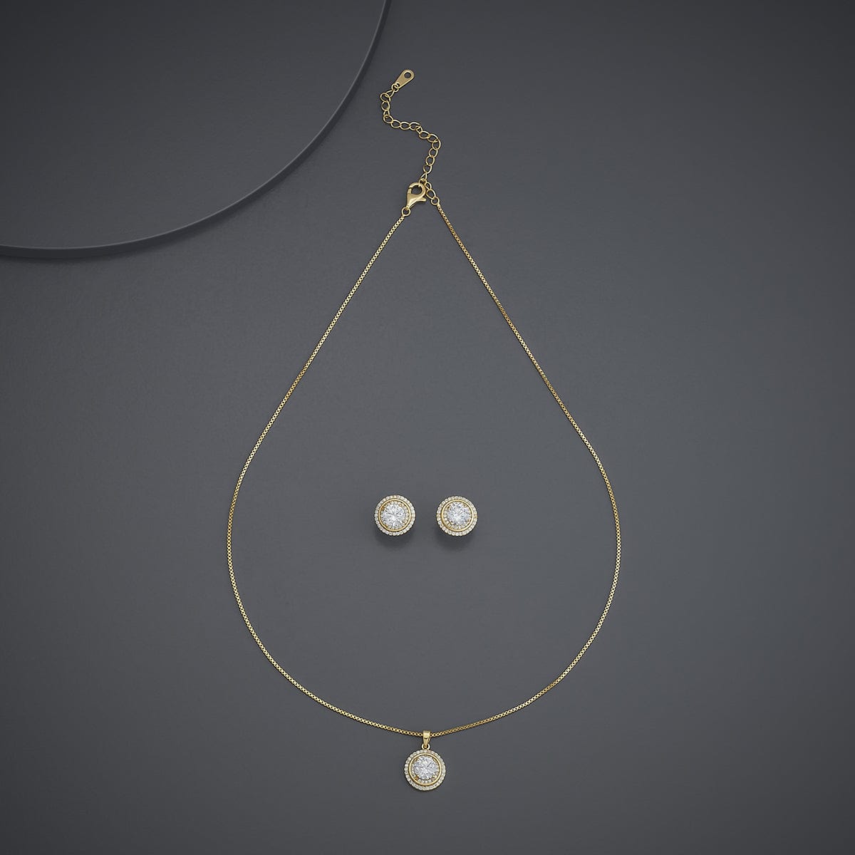 Trendy Zircon Necklace Trendy Necklace 186043