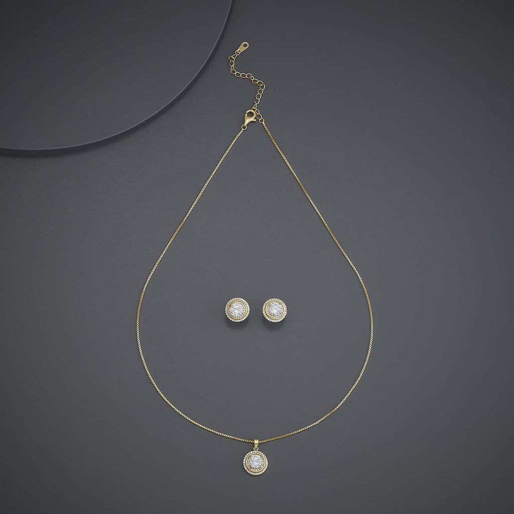 Trendy Zircon Necklace Trendy Necklace 186043