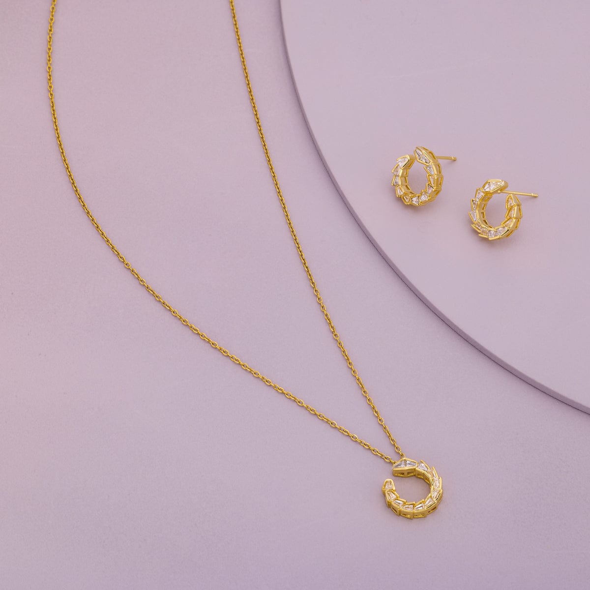 Trendy Zircon Necklace Trendy Necklace 186047