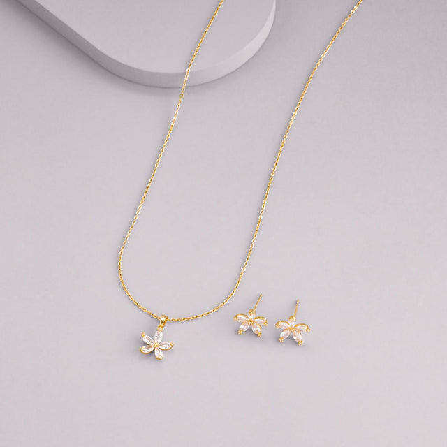 Trendy Zircon Necklace Trendy Necklace 186067
