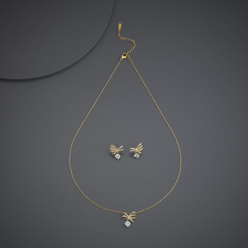 Trendy Zircon Necklace Trendy Necklace 186072