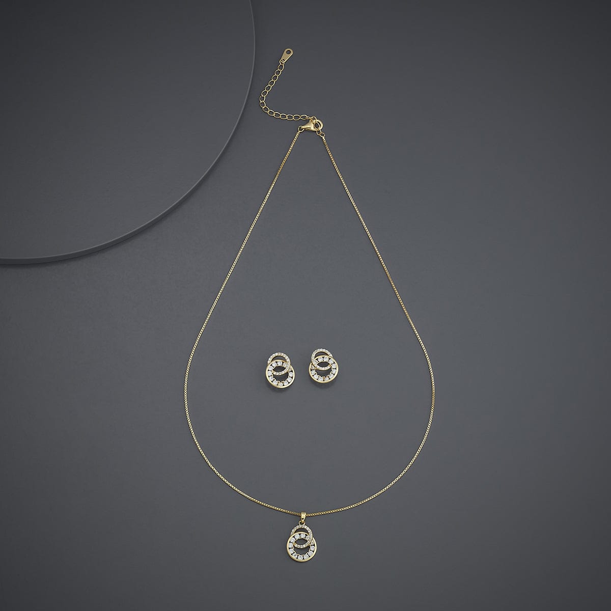 Trendy Zircon Necklace Trendy Necklace 186096