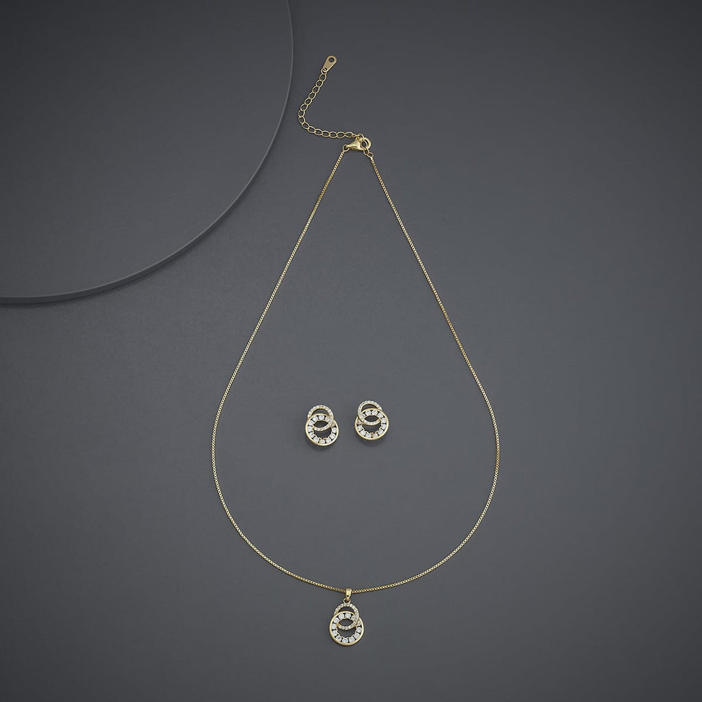 Trendy Zircon Necklace Trendy Necklace 186096