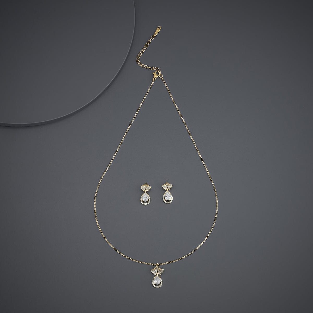 Trendy Zircon Necklace Trendy Necklace 186097