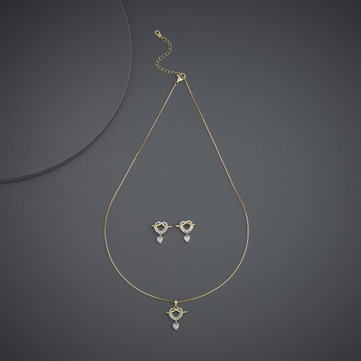 Trendy Zircon Necklace Trendy Necklace 186098