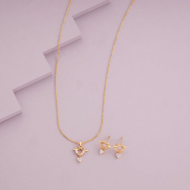 Trendy Zircon Necklace Trendy Necklace 186098