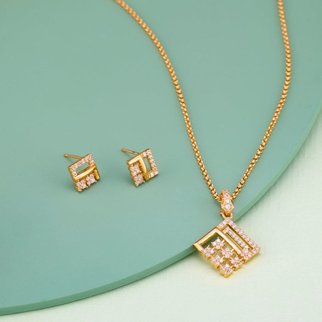 Trendy Zircon Necklace Trendy Necklace 186573