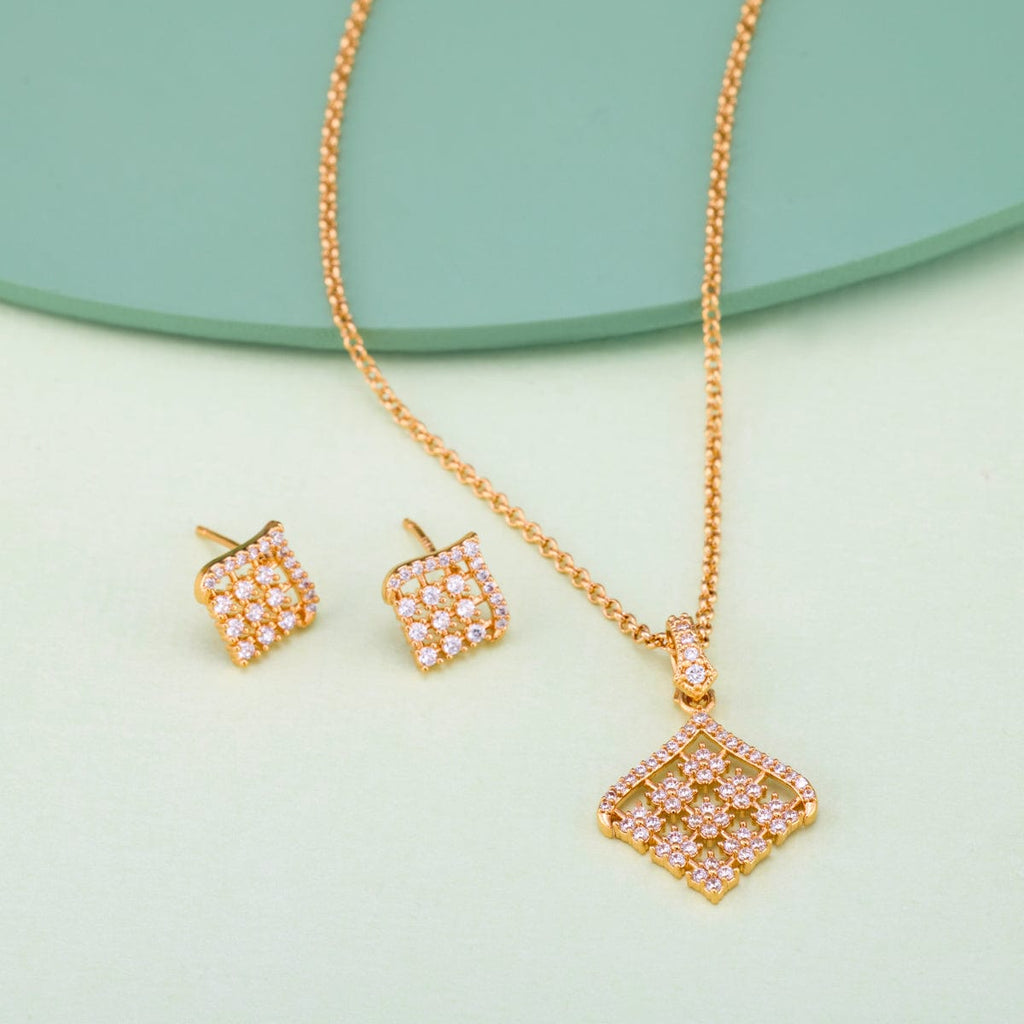 Trendy Zircon Necklace Trendy Necklace 186574