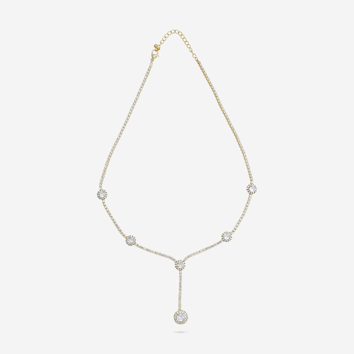 Trendy Zircon Necklace Trendy Necklace 189397