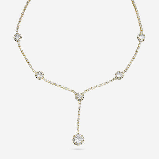 Trendy Zircon Necklace Trendy Necklace 189397