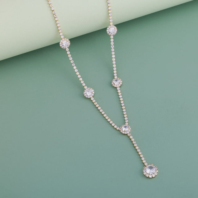 Trendy Zircon Necklace Trendy Necklace 189397