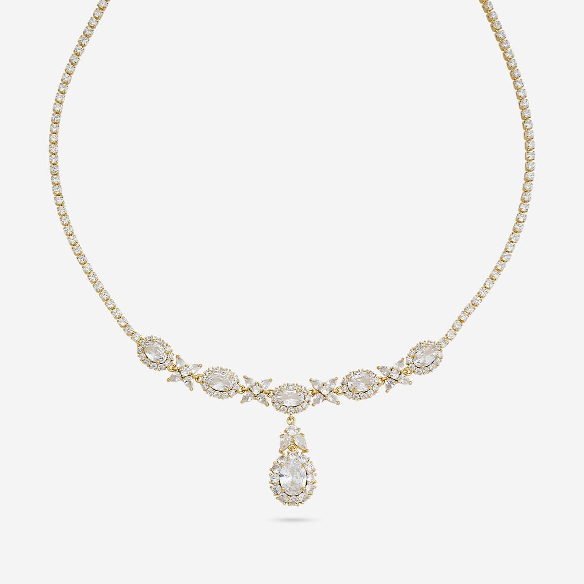 Trendy Zircon Necklace Trendy Necklace 189398