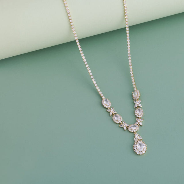Trendy Zircon Necklace Trendy Necklace 189398