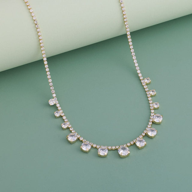 Trendy Zircon Necklace Trendy Necklace 189401