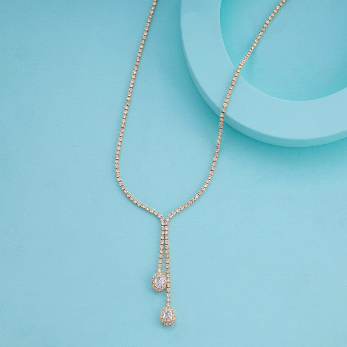 Trendy Zircon Necklace Trendy Necklace 189403