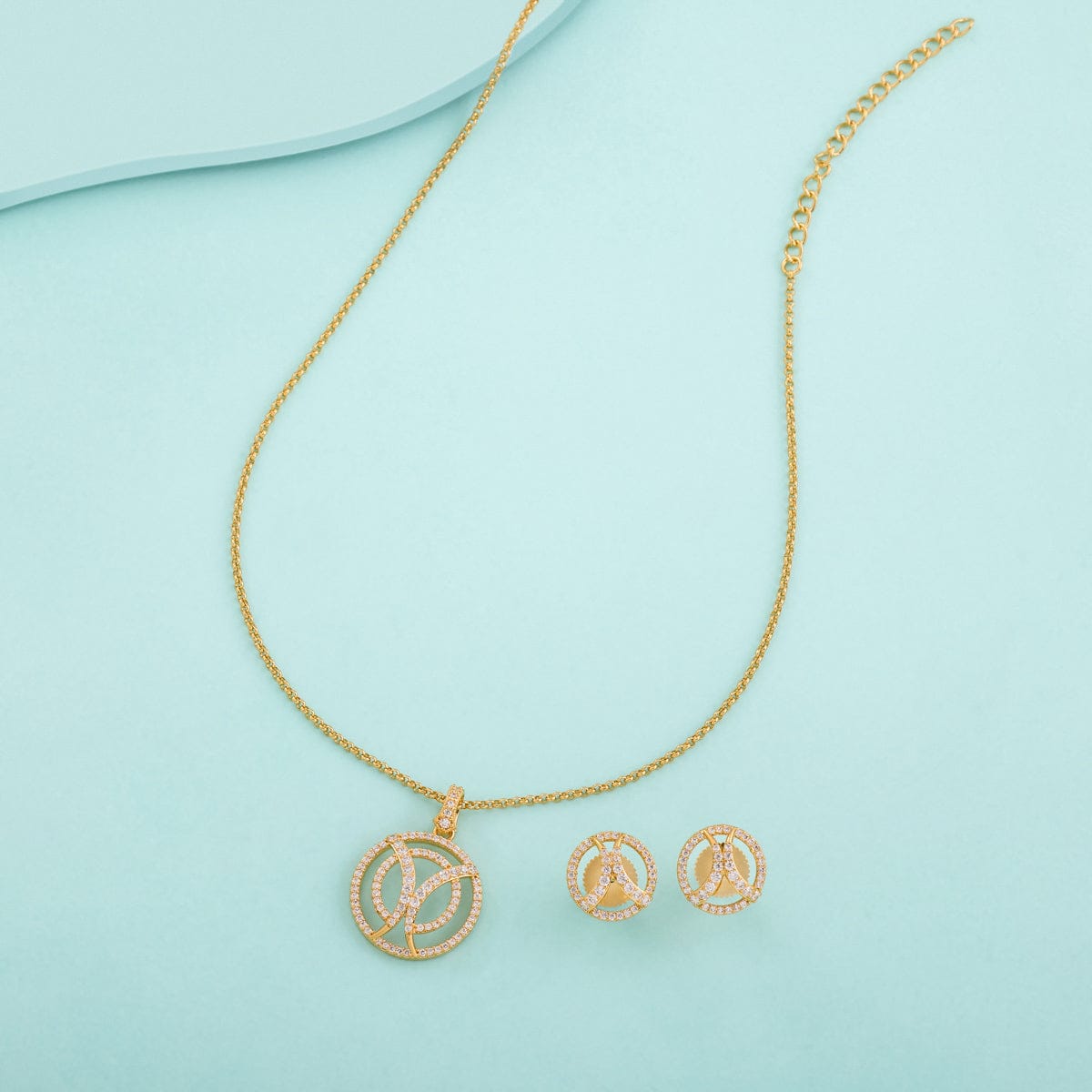 Trendy Zircon Necklace Trendy Necklace 190988