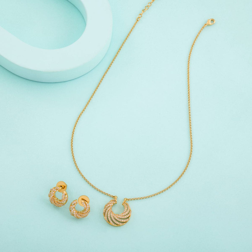 Trendy Zircon Necklace Trendy Necklace 190989