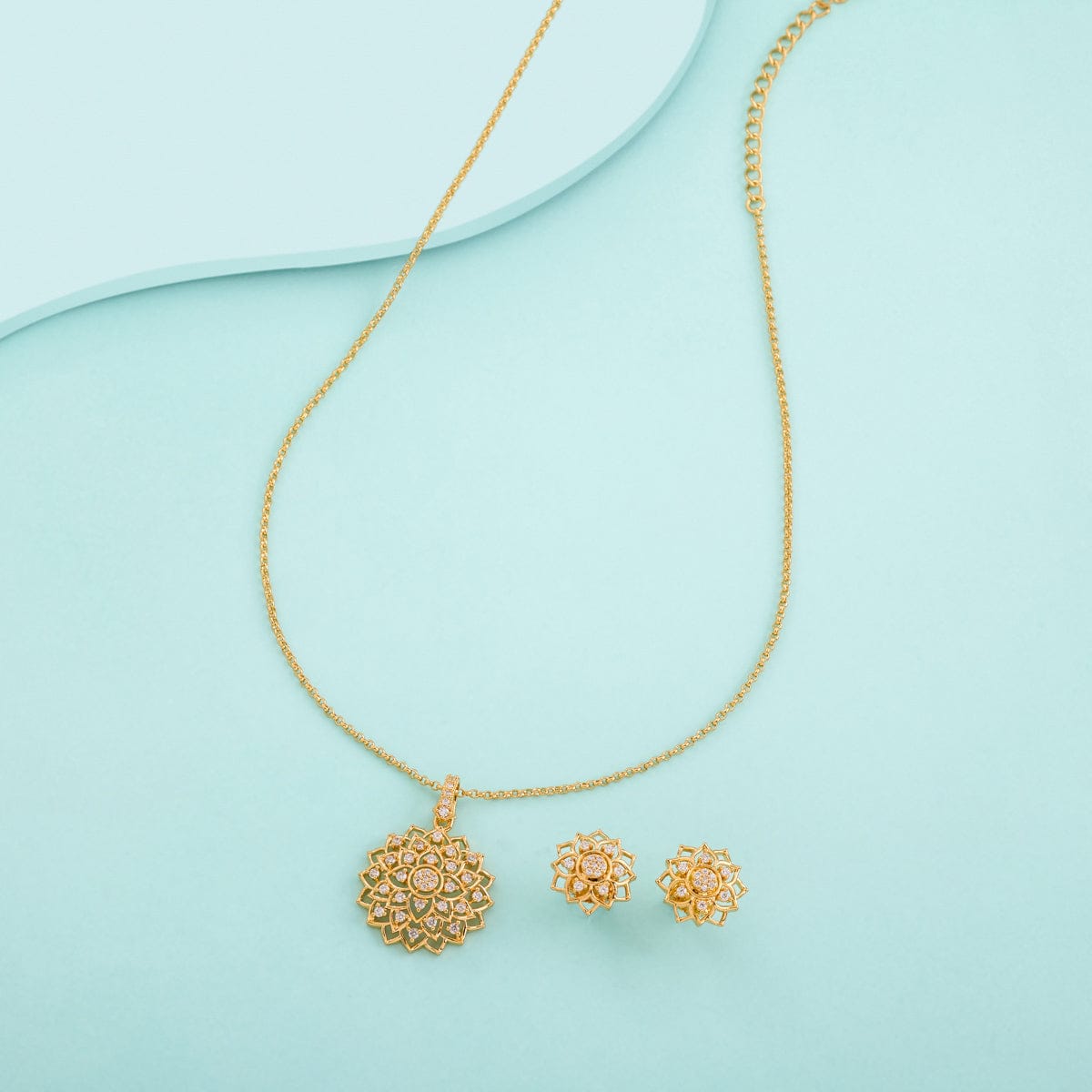 Trendy Zircon Necklace Trendy Necklace 191873