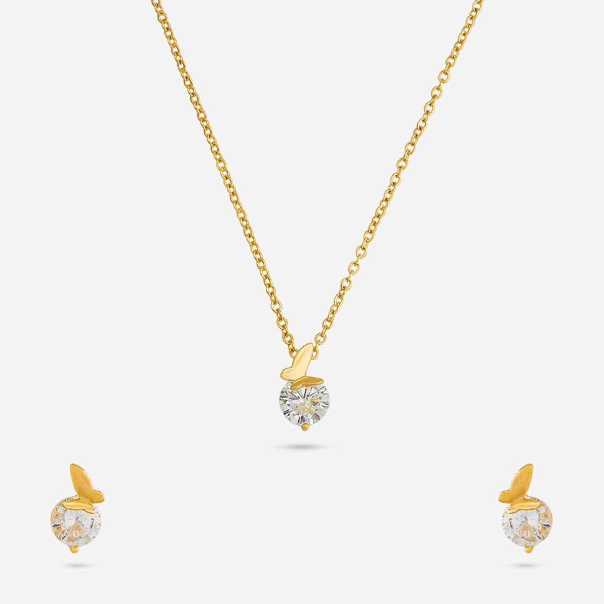 Trendy Zircon Necklace Trendy Necklace 191975