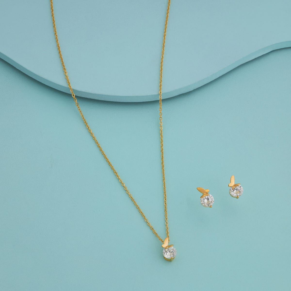 Trendy Zircon Necklace Trendy Necklace 191975