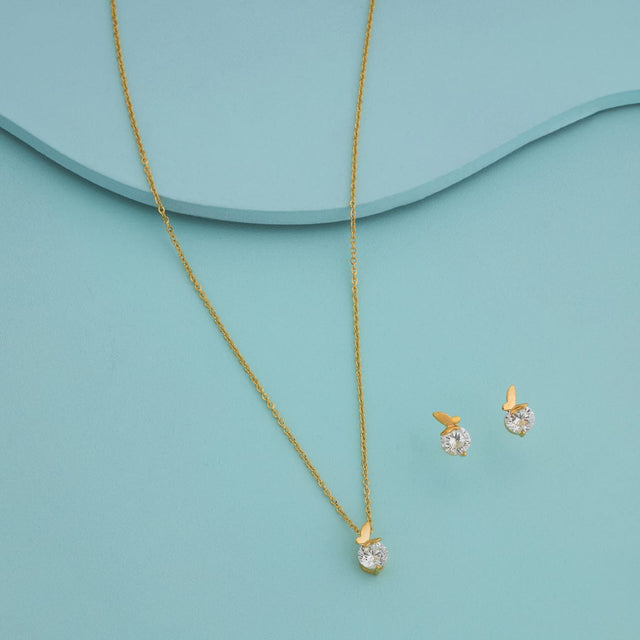 Trendy Zircon Necklace Trendy Necklace 191975