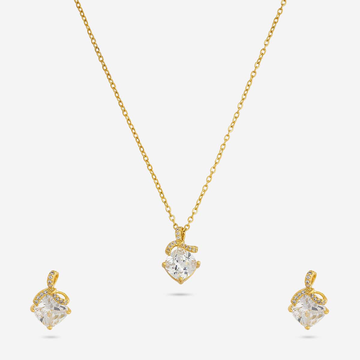 Trendy Zircon Necklace Trendy Necklace 191976