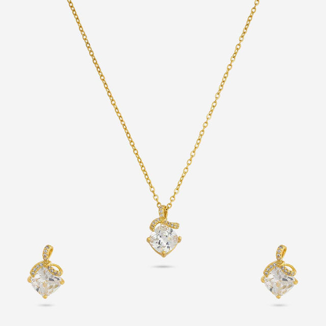 Trendy Zircon Necklace Trendy Necklace 191976