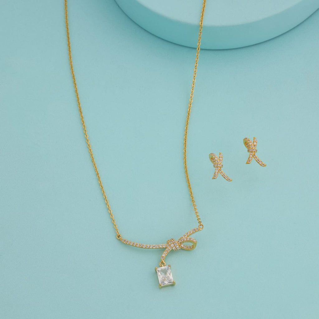 Trendy Zircon Necklace Trendy Necklace 191977