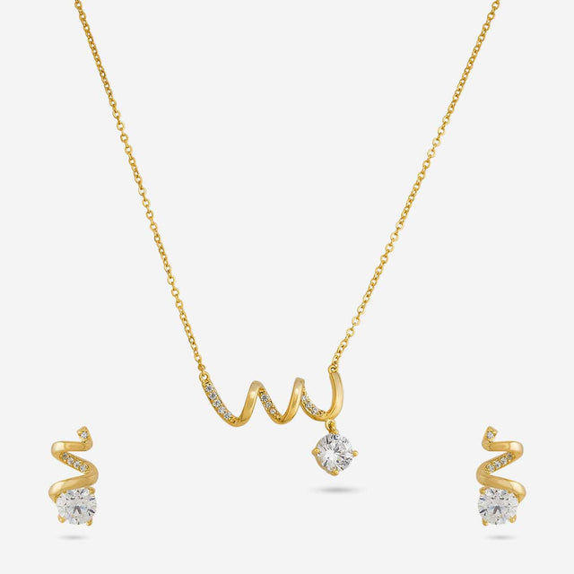 Trendy Zircon Necklace Trendy Necklace 192037