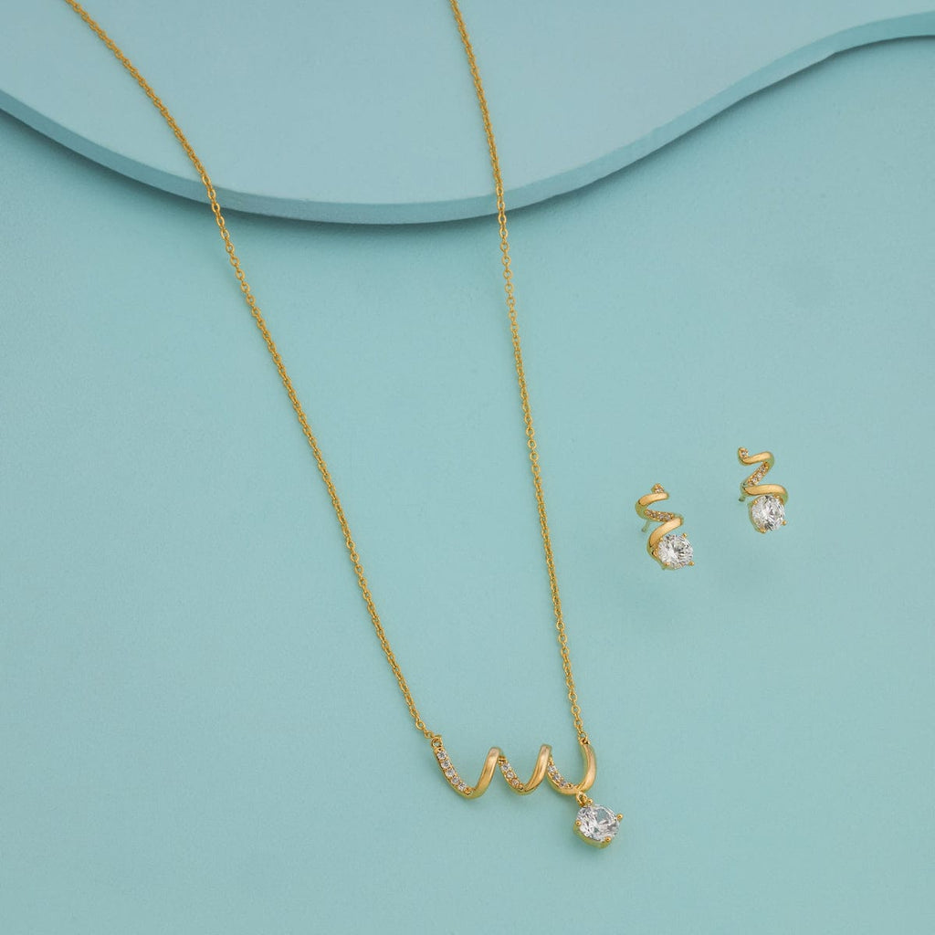 Trendy Zircon Necklace Trendy Necklace 192037