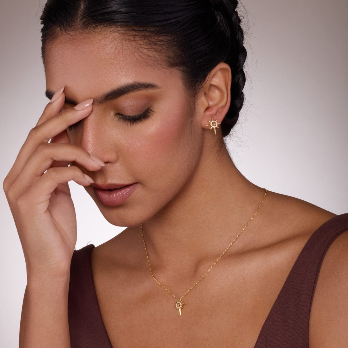 Trendy Zircon Necklace Trendy Necklace 192039