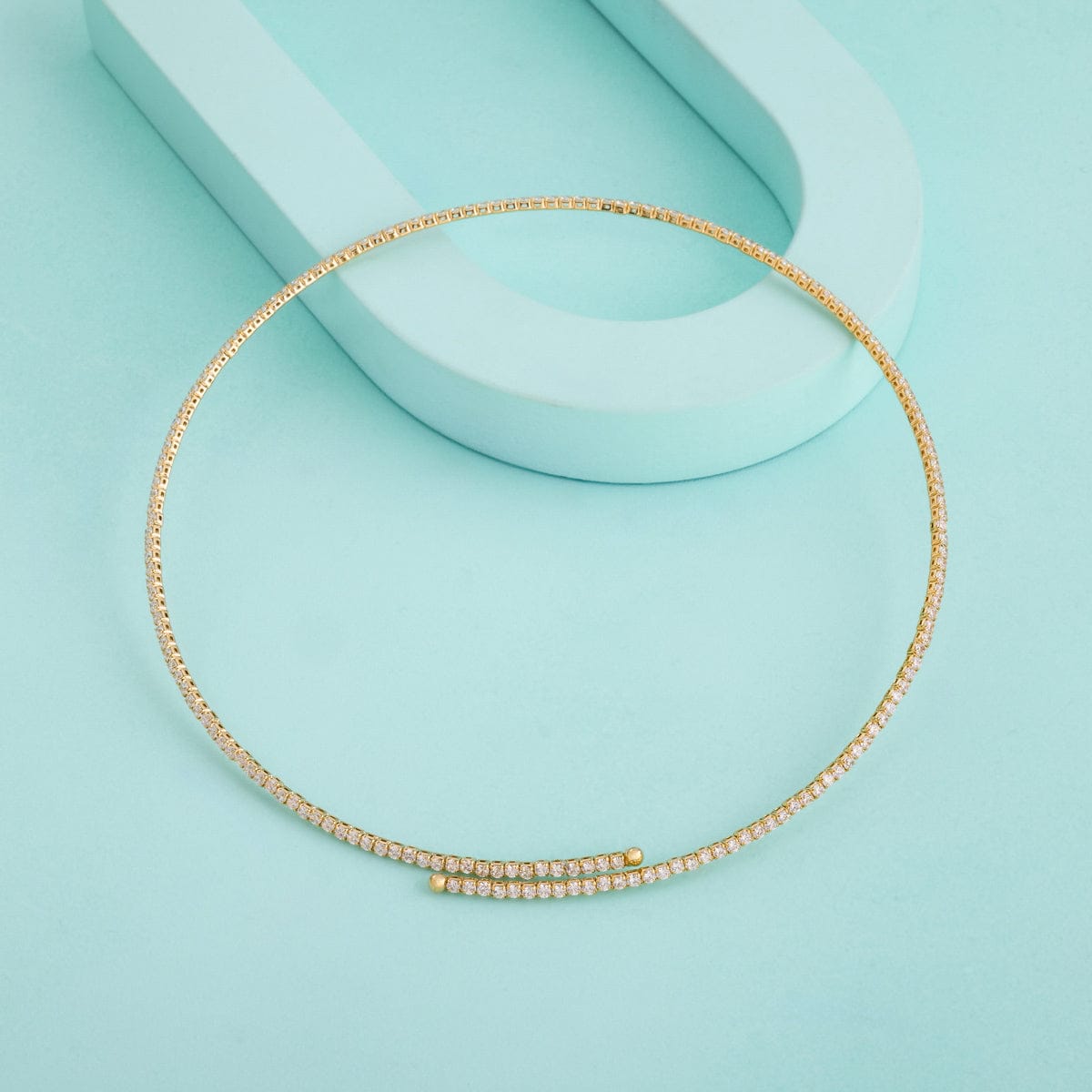 Trendy Zircon Necklace Trendy Necklace 192119